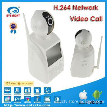 New Phone Camera, 0.3 Mega Wireless IP Camera with Video Calls